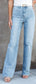 Washed Straight Leg Jeans