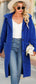 Collared Neck Button Down Coat