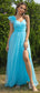 Asymmetrical Ruched Slit Dress