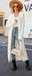 Full Size Collared Open Front Duster Cardigan