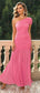 One-Shoulder Ruched Maxi Dress