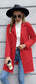 Lapel Collar Long Sleeve Blazer