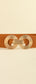 Geometric Buckle Elastic Wide Belt