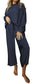 Dropped Shoulder Top and Pants Set